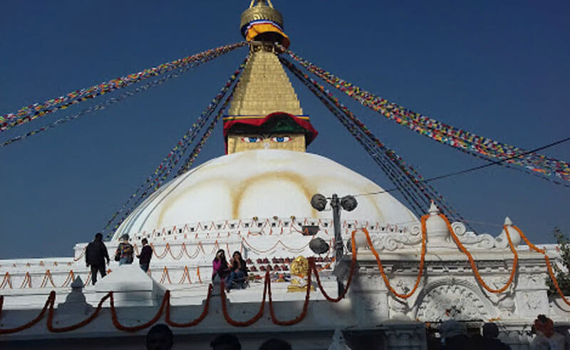 Baudhanath which is located in Nepal