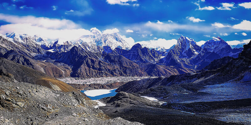 Everest Base Camp which is located in Nepal