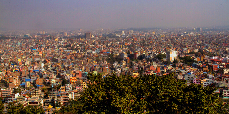 Kathmandu which is located in Nepal