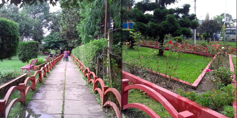 Ratna Park which is located in Nepal