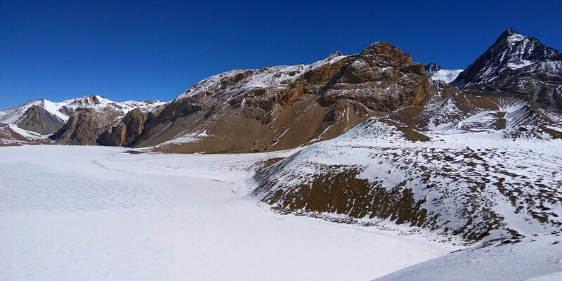 Tilicho Lake which is located in Nepal