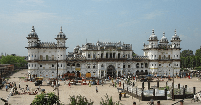 Janaki Temple which is located in Nepal