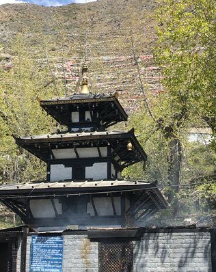Muktinath Temple which is located in Province 4 of Nepal