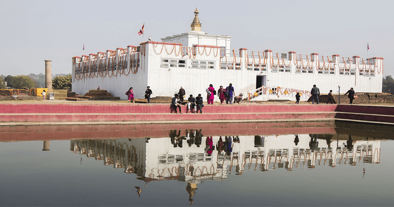 Maya Devi Temple, Lumbini which is located in Province 5 of Nepal